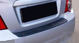 Накладка на задний бампер Chevrolet Aveo седан 2011-2015